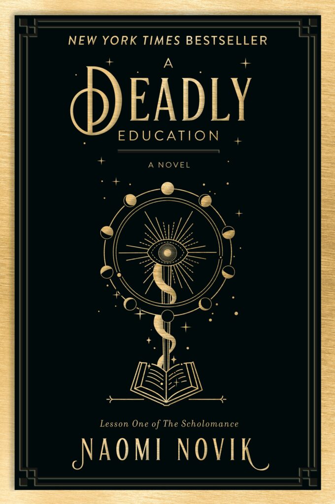 Book cover of The Scholomance Trilogy by Naomi Novik