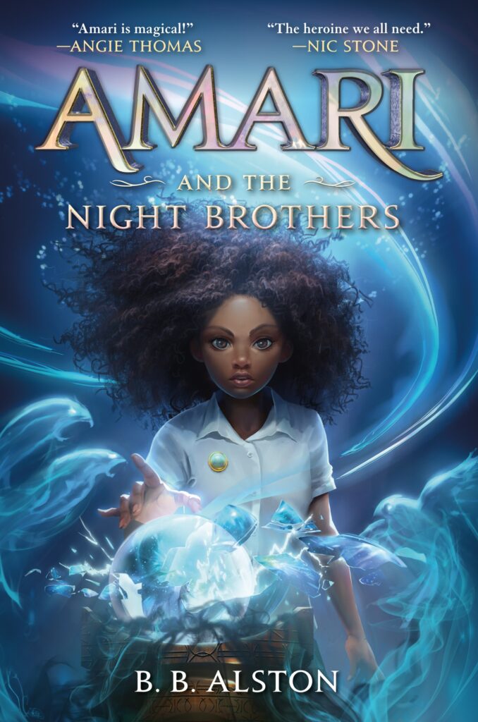 Book cover of Amari and the Night Brothers by B.B. Alston